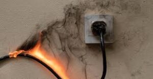 Kabel Listrik Terbakar