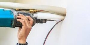 Sisa Bahan Kimia atau Lem dari Instalasi Baru