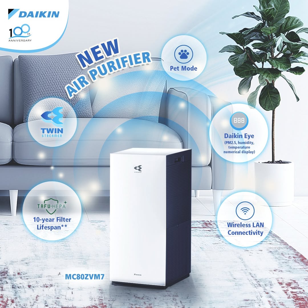 DAIKIN Air Purifier - MC80ZVM7