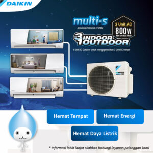 DAIKIN Multi-S 3 Koneksi