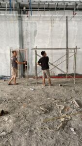 Pemasangan Ducting di Car Wash Menteng 7 Medan Denai