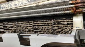 Evaporator dan Kondensor Kotor