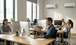 Penyebab AC Kantor Tidak Rata Pendinginannya Karena Layout Meja